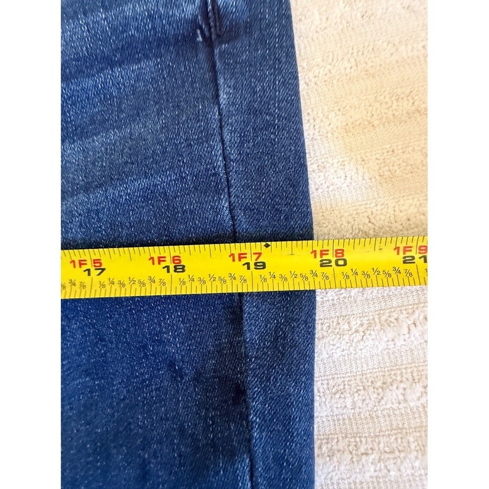 Aveology Womens Blue Flareโ Jeans Bootcut Denim Front Seam Size 18 - Picture 14 of 16